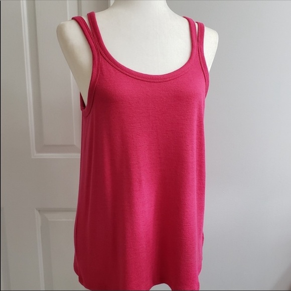 ✨ GAP Tank Top Raspberry Size M - Picture 3 of 10